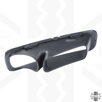 Fog Bezel Insert 'with Fog + Cooling Holes' for Land Rover Defender L663 - Aftermarket