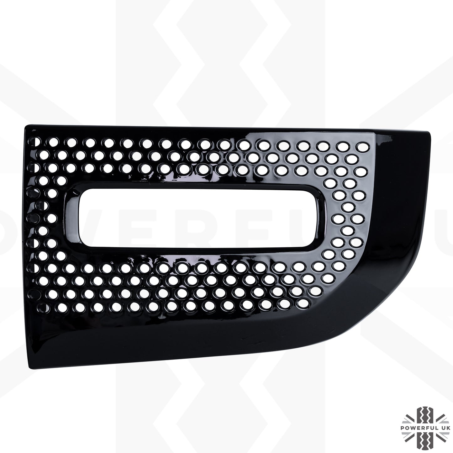 Fog Lamp Surround Grille for Land Rover Defender L663 - Gloss Black - LEFT