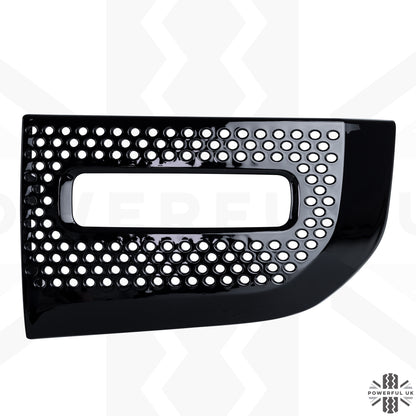 Fog Lamp Surround Grille for Land Rover Defender L663 - Gloss Black - LEFT