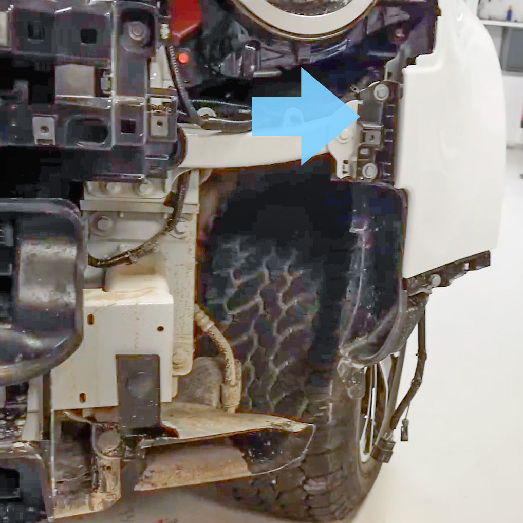 Front Bumper Top Mounting Bracket for Land Rover Defender L663 - Left