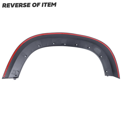 Front Left Extended Wheel Arch in Textured Plastic for Land Rover Defender L663 (110 model)