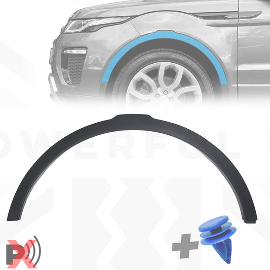 Front Wheel Arch Trim (NO PDC hole) for Range Rover Evoque 1 (2011-18) - LEFT