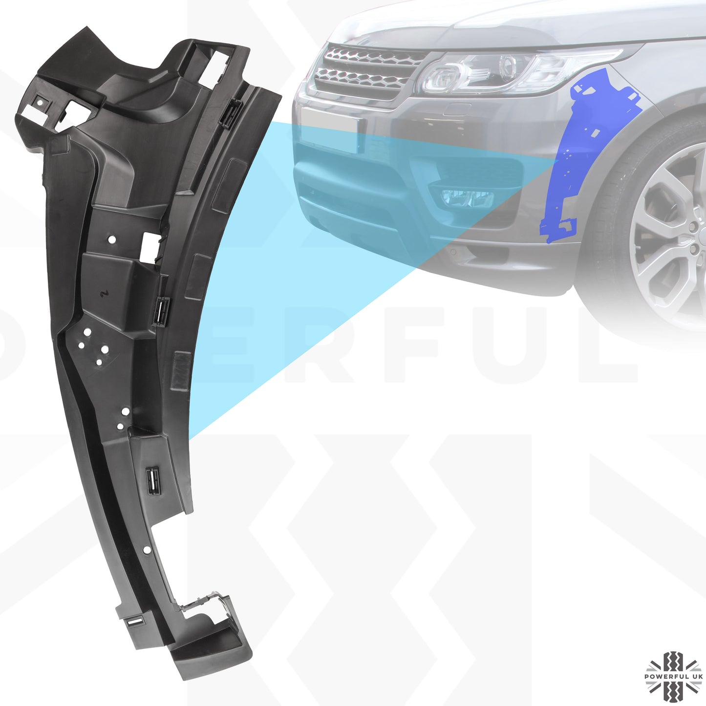 Front Bumper Mounting Bracket for Range Rover Sport L494 2014-17 - Left