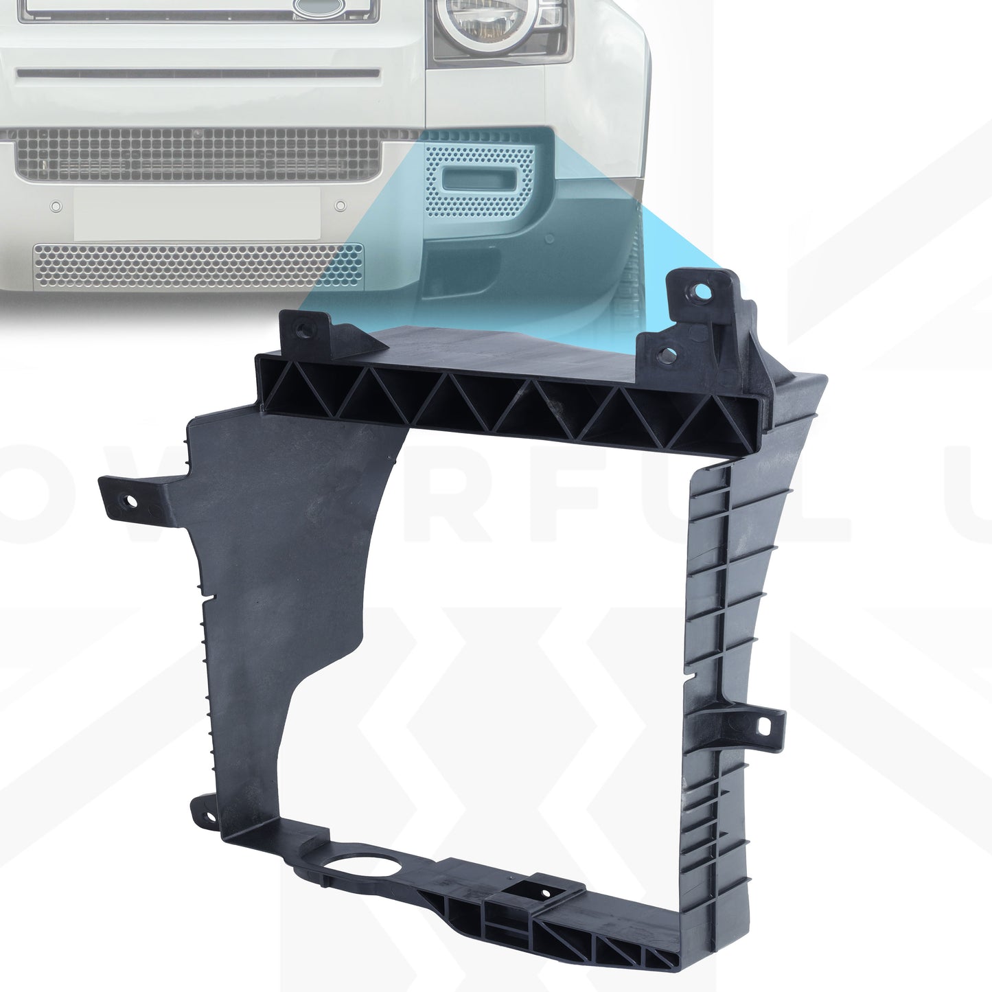 Lower LEFT Radiator Frame for Land Rover Defender L663