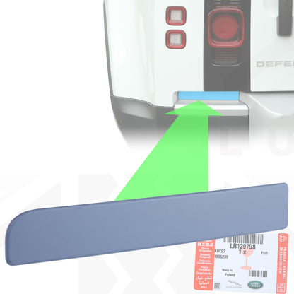 Genuine Rear Bumper Recess Insert (Upper Section) for Land Rover Defender L663 - LEFT