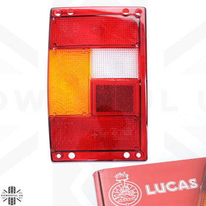Rear Light Lens for Range Rover Classic - Main Lens - Clear Edge - Left Side