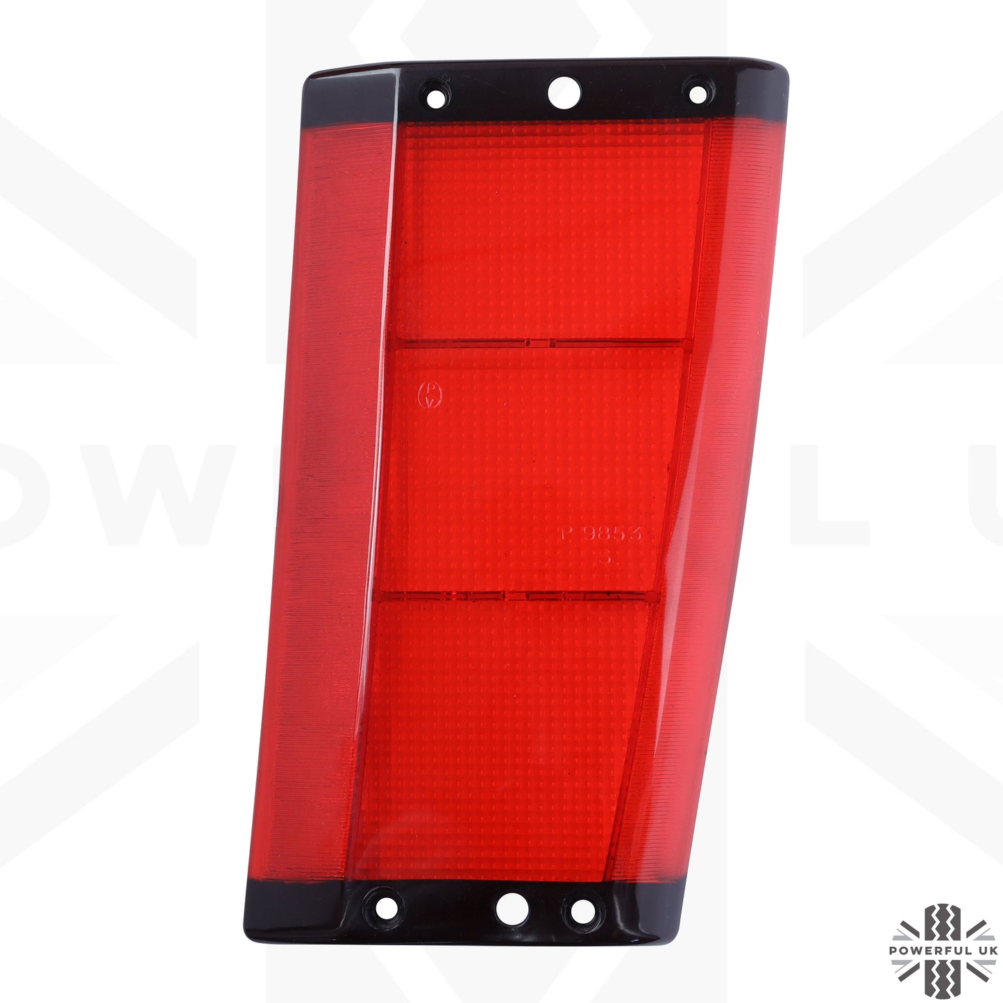 Rear Light Lens for Range Rover Classic - Side Section - Black Edge - Left Side