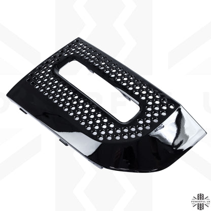 Fog Lamp Surround Grille for Land Rover Defender L663 - Gloss Black - LEFT