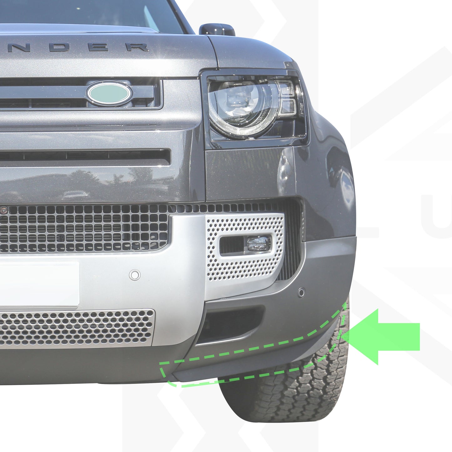 Air Deflector for Land Rover Defender L663 - LEFT