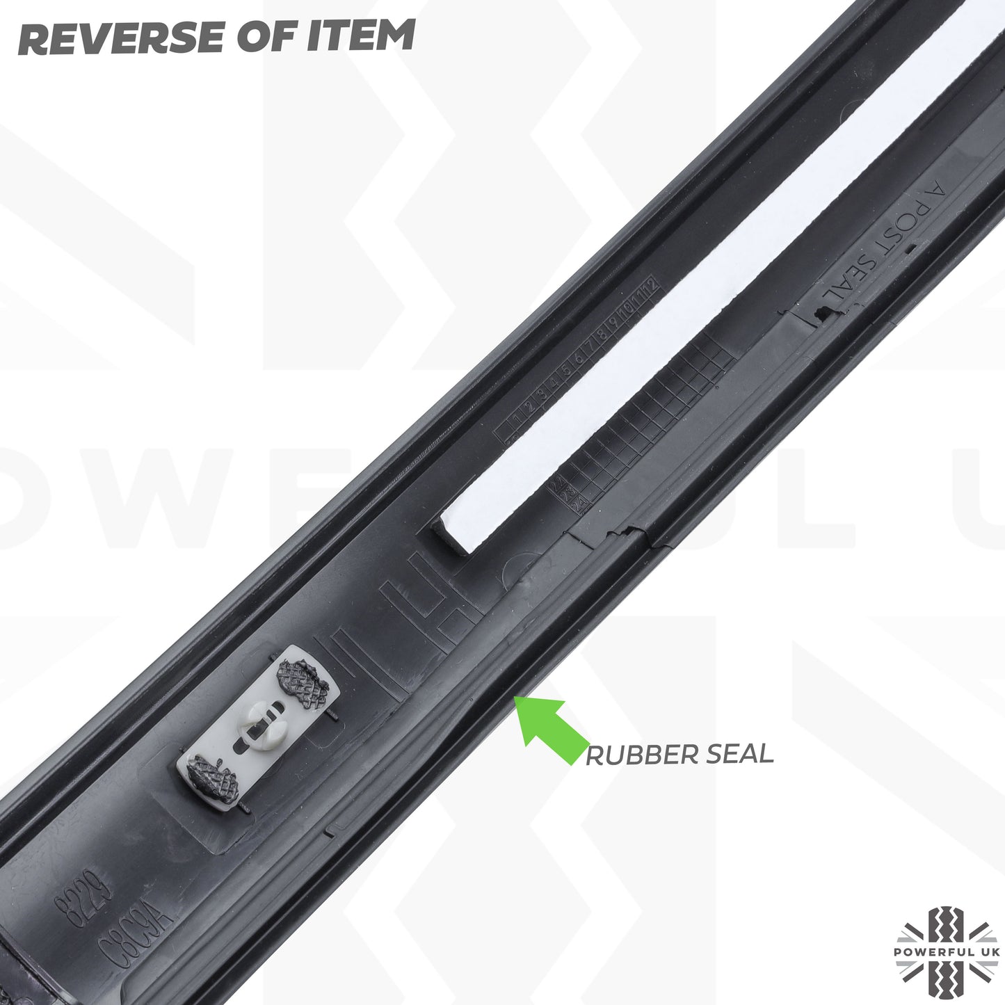 Aftermarket A Pillar Finisher in Gloss Black for Range Rover Sport L494 - LEFT