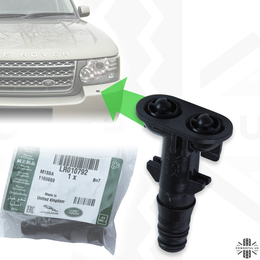 Genuine Headlight/Bumper Washer Jet forRange Rover L322 2010-13 LH