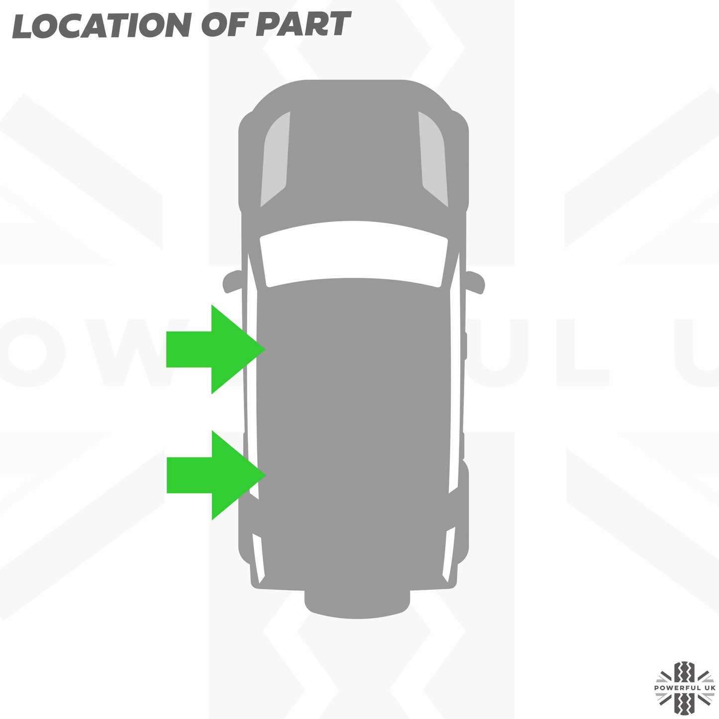 Cross Bar Awning Quick Release Mount Kit for Land Rover Defender L663 - for ARB - LEFT