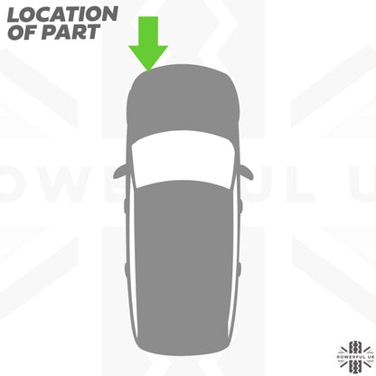 Replacement Headlight Lens - Early Type - for Range Rover Sport 2005 - LH