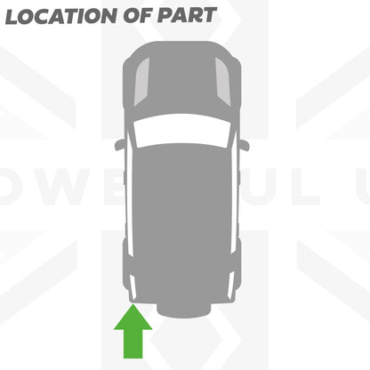 Aftermarket Rear Corner Panel - Primer - for Land Rover Defender L663 - LEFT