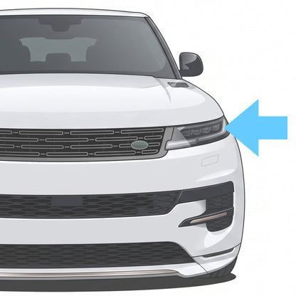 Replacement Headlight Lens for Range Rover Sport L461 - LH