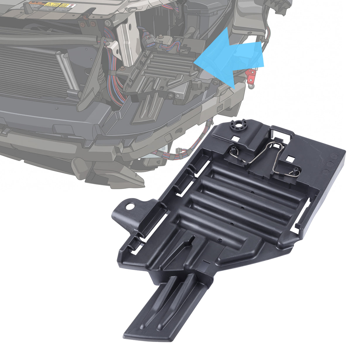 Headlight Base Mount for Land Rover Discovery Sport L550 2014-20 - LH