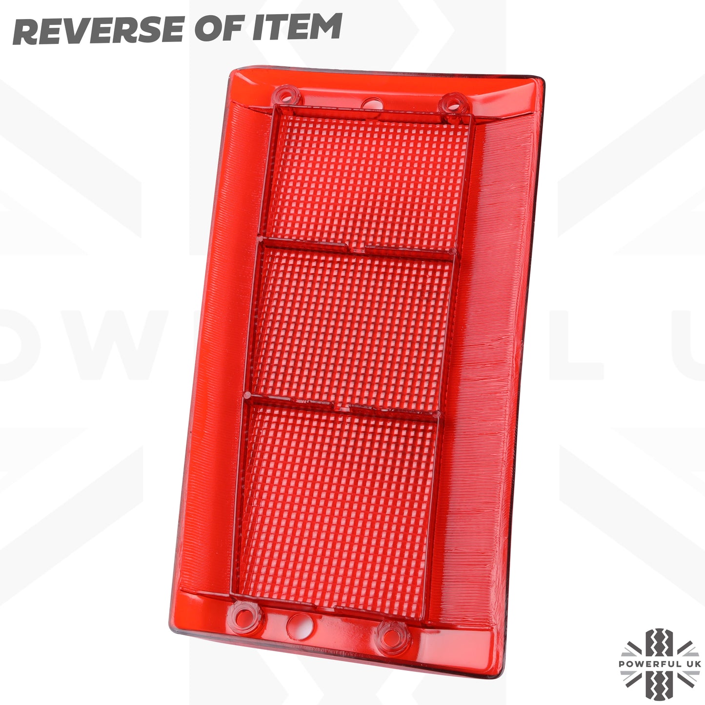 Rear Light Lens for Range Rover Classic - Side Section - Clear Edge - Left Side