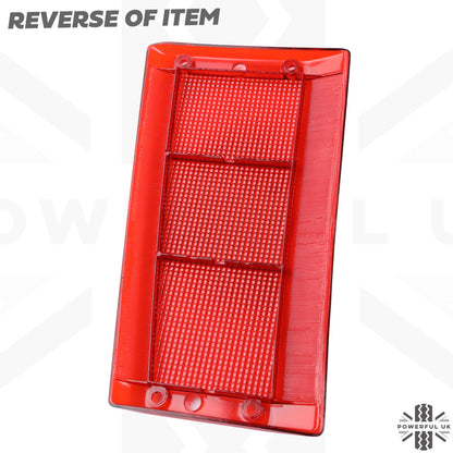 Rear Light Lens for Range Rover Classic - Side Section - Clear Edge - Left Side