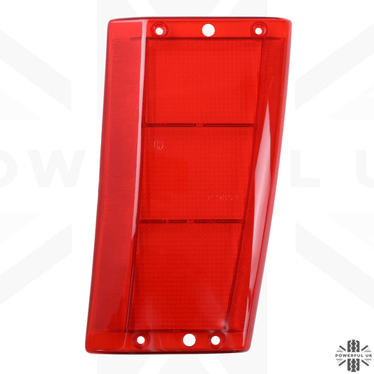 Rear Light Lens for Range Rover Classic - Side Section - Clear Edge - Left Side