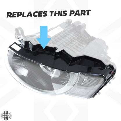 Replacement Headlight Lens for Land Rover Defender L663 - Left