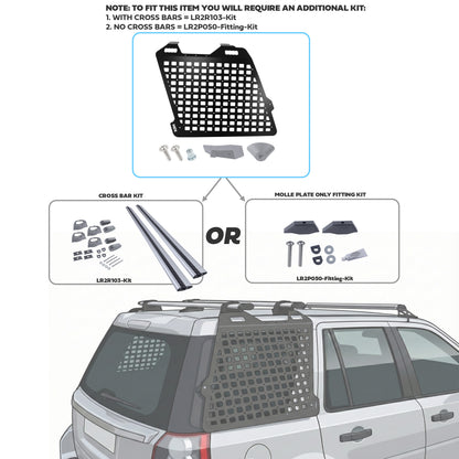 Molle Plate Kit for Land Rover Freelander 2 - Left
