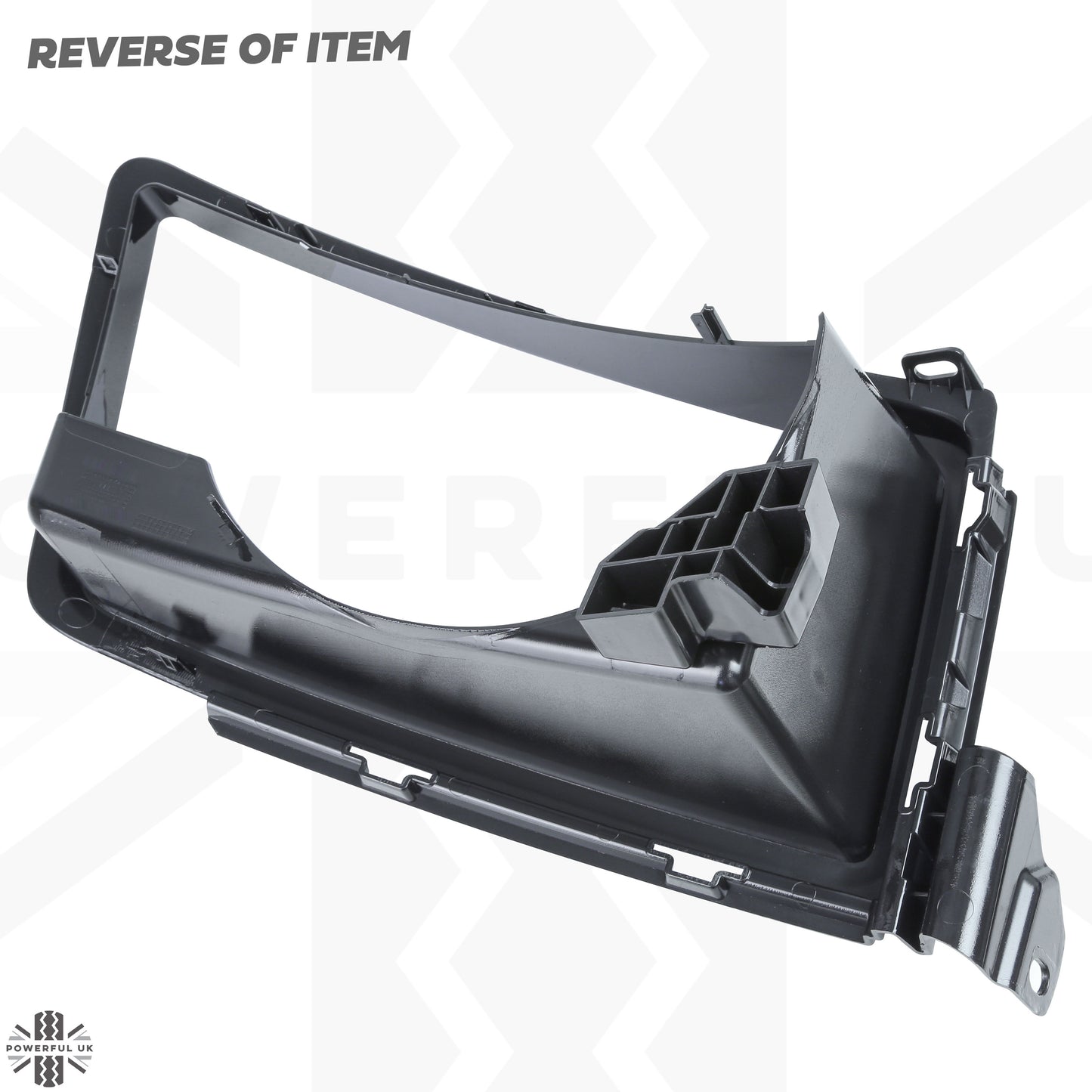 Headlight Surround 'NO Washer' in Gloss Black for Land Rover Defender L663 - LEFT