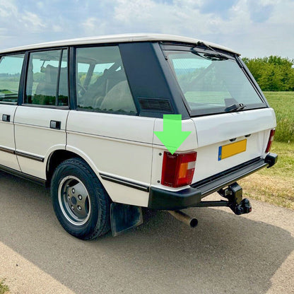 Rear Light Lens for Range Rover Classic - Side Section - Clear Edge - Left Side