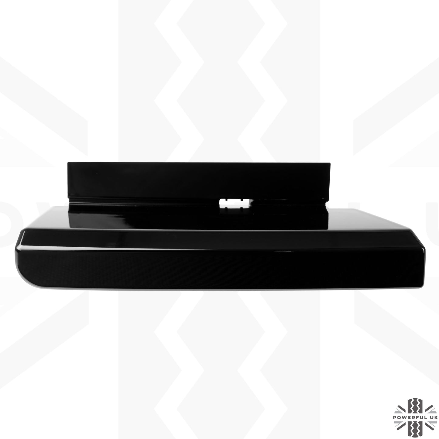 Rear Bumper Recess Trim (Lower Section) for Land Rover Defender L663 in Gloss Black - LEFT