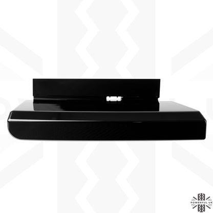 Rear Bumper Recess Trim (Lower Section) for Land Rover Defender L663 in Gloss Black - LEFT