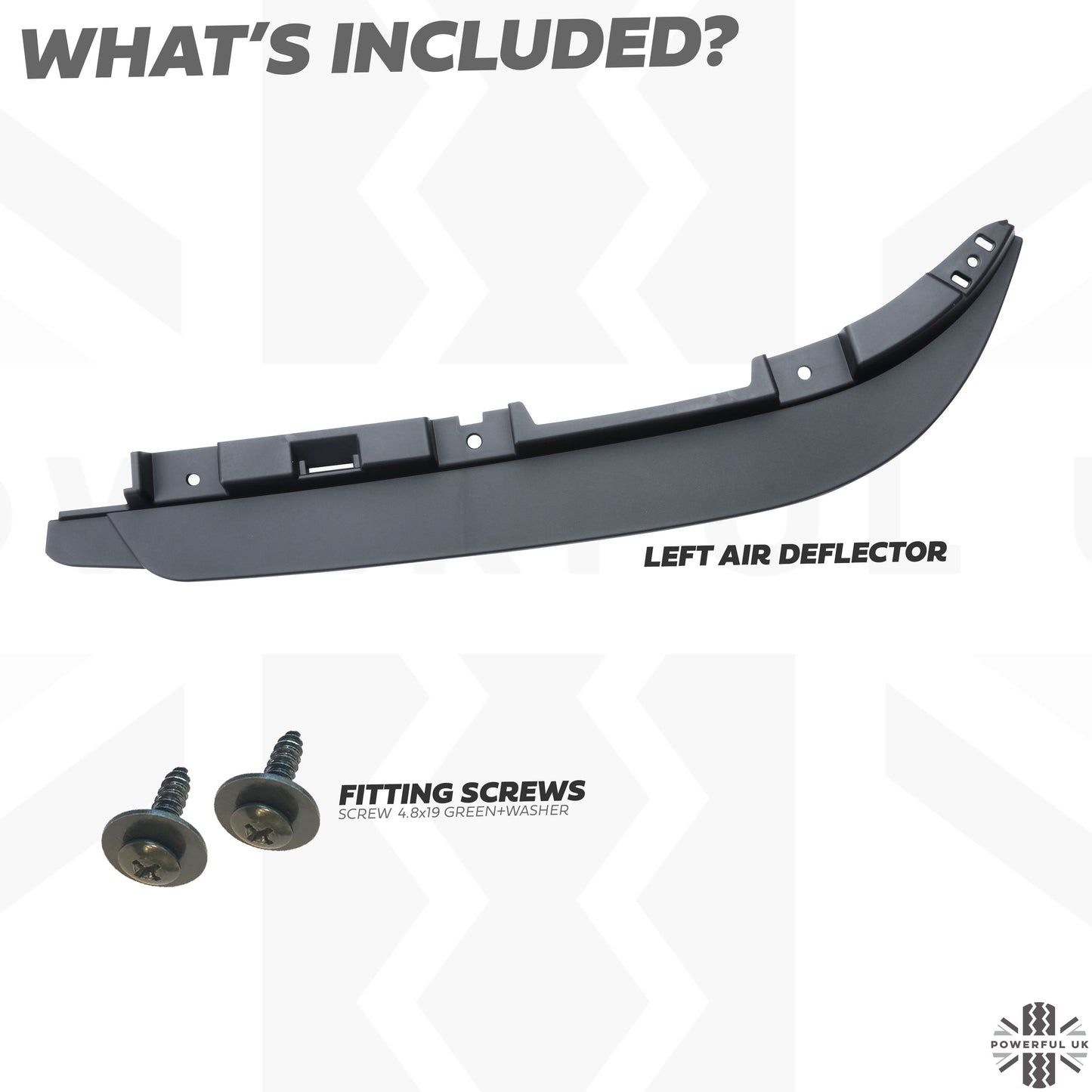 Air Deflector for Land Rover Defender L663 - LEFT