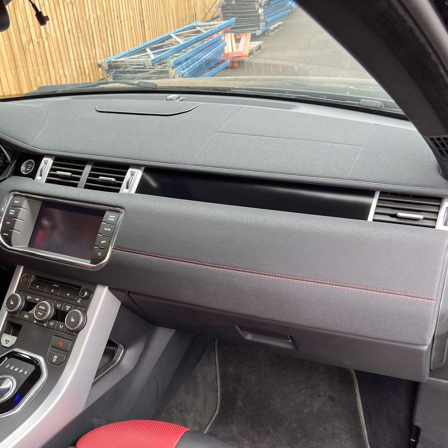 Satin Black Dash Insert Kit for Range Rover Evoque (2011-18) - LHD