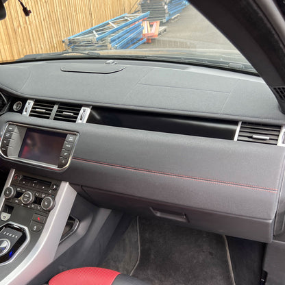 Satin Black Dash Insert Kit for Range Rover Evoque (2011-18) - LHD