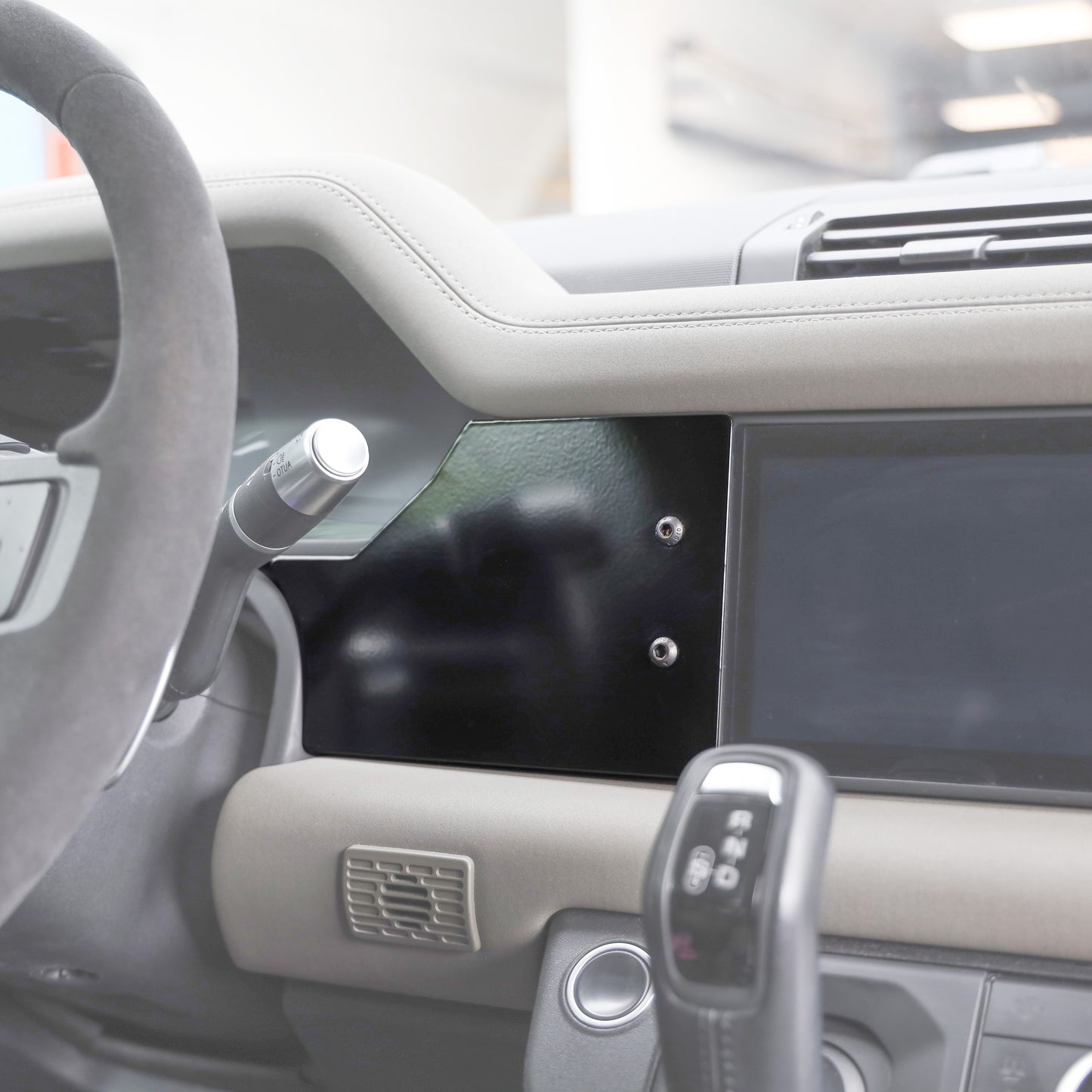 Auxiliary Panel Kit for Land Rover Defender L663 - Textured Black - Left Hand Drive