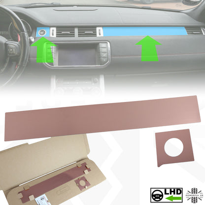 Rose Gold Dash Insert Kit for Range Rover Evoque (2011-18) - LHD