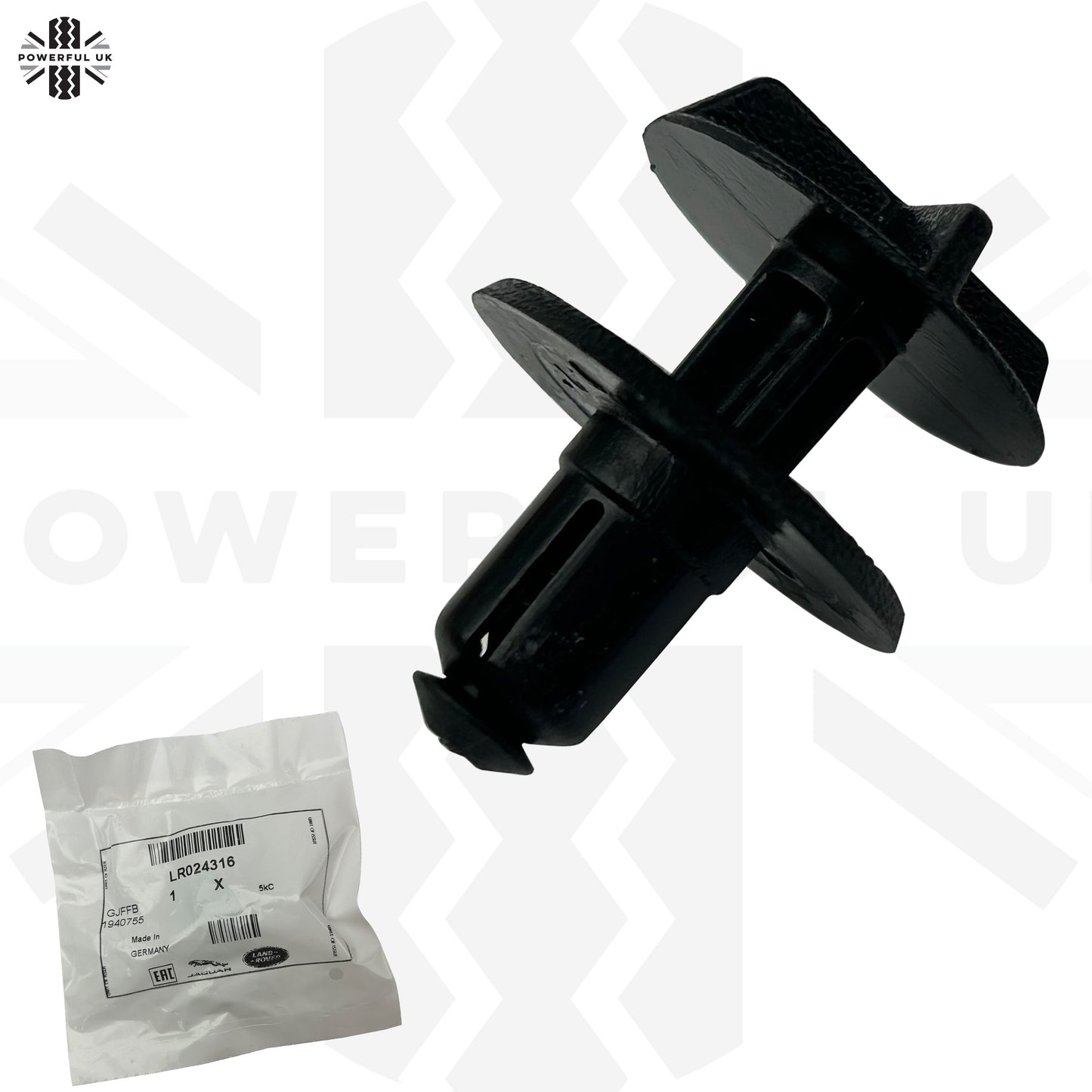 Genuine 7pc Clips for the Battery Cover on the Range Rover Evoque 2 2019+