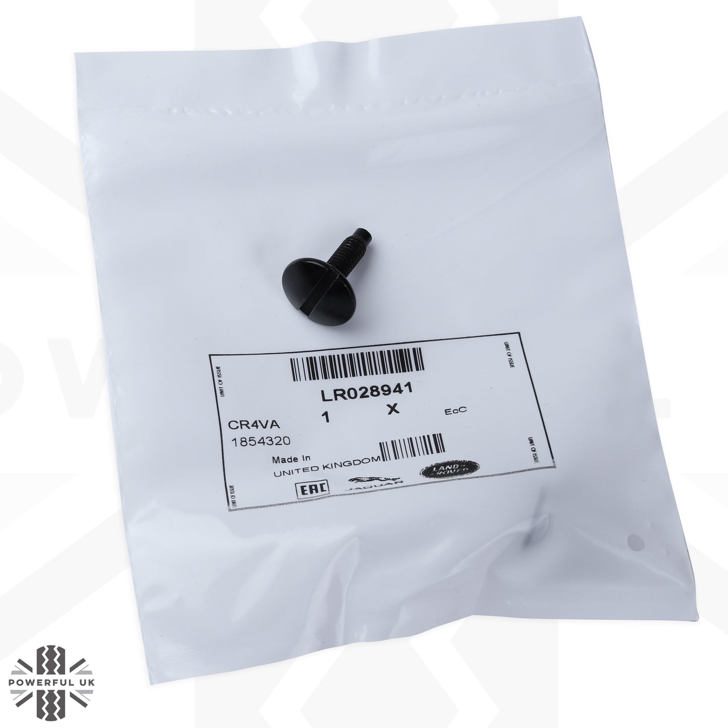 4x Genuine Bolts for Tow Eye Cover or Engine Cowl for Land Rover Defender L663