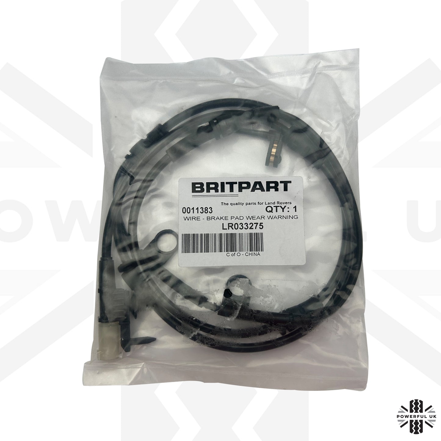 Front Brake Pad Wear Sensor Wire for Range Rover L405