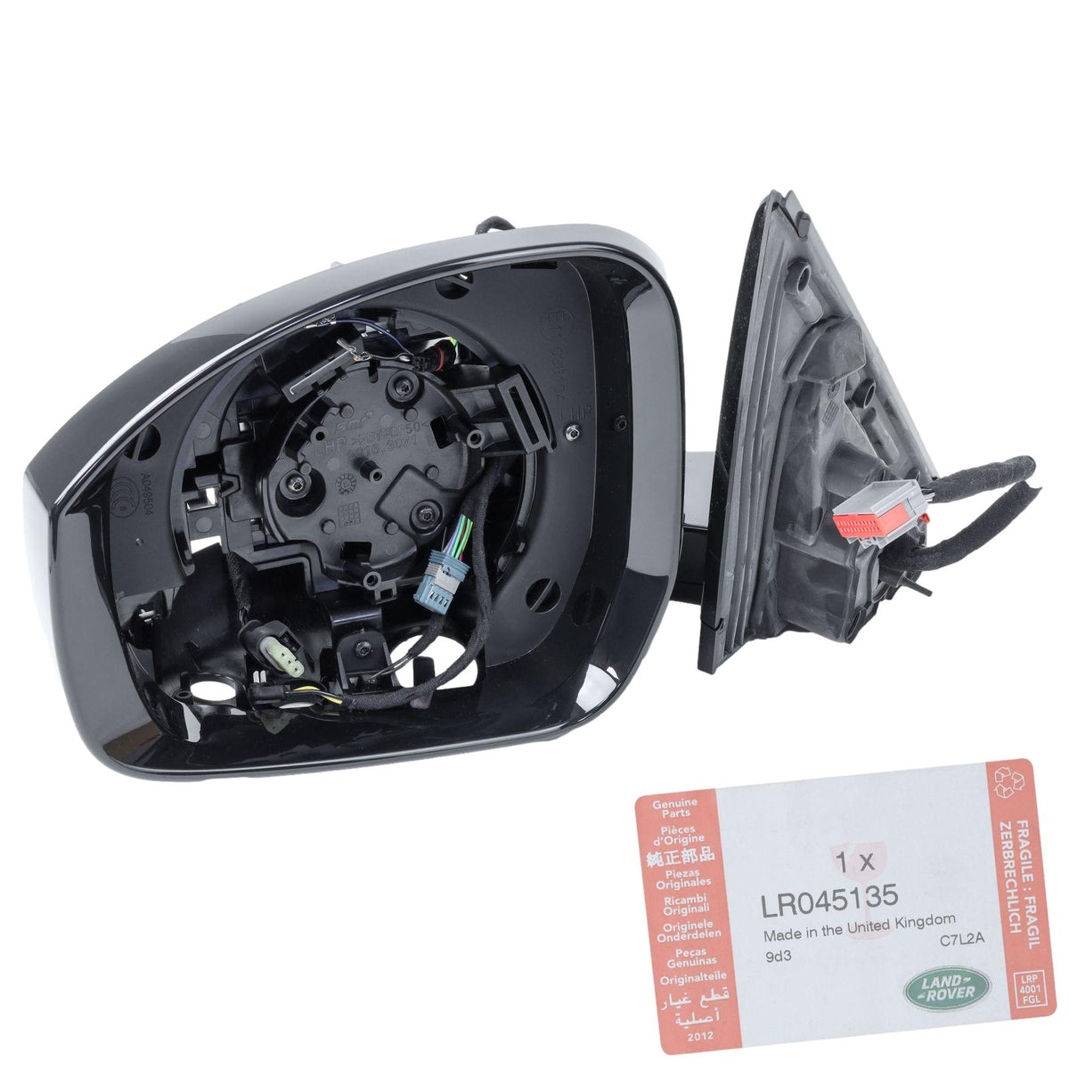 Genuine Wing Mirror Assembly for RHD Range Rover Sport L494 - LR045135