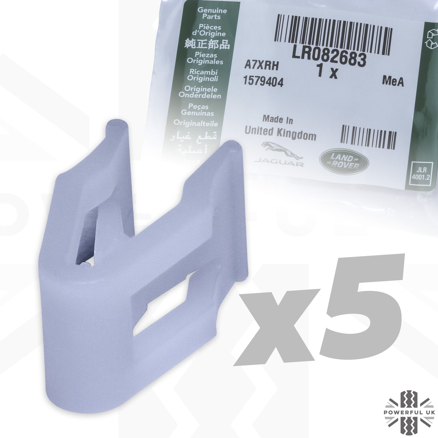 Exterior Trim Clips - 5pcs for Land Rover Discovery 5