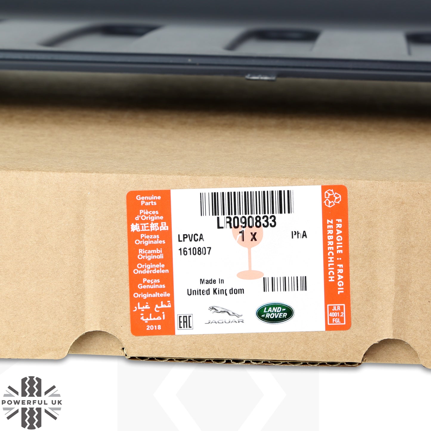 Rear Undertray for Range Rover L405 2013-17 - Genuine