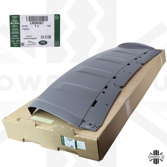 Genuine Front Tow Eye Cover for Range Rover Sport L494 2018+ - Dark Techno Silver