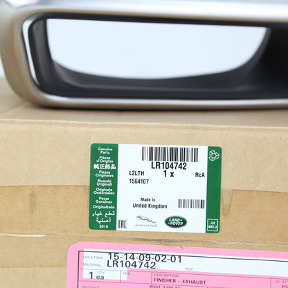 Genuine Exhaust Finisher for Range Rover Sport L494 2018 - RIGHT