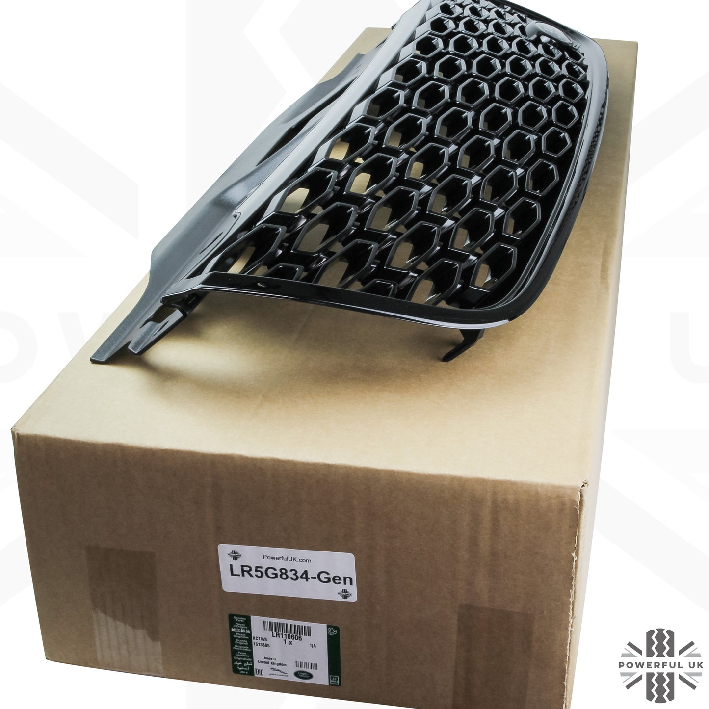 Front Grille for Land Rover Discovery 5 Dynamic in Narvik Black