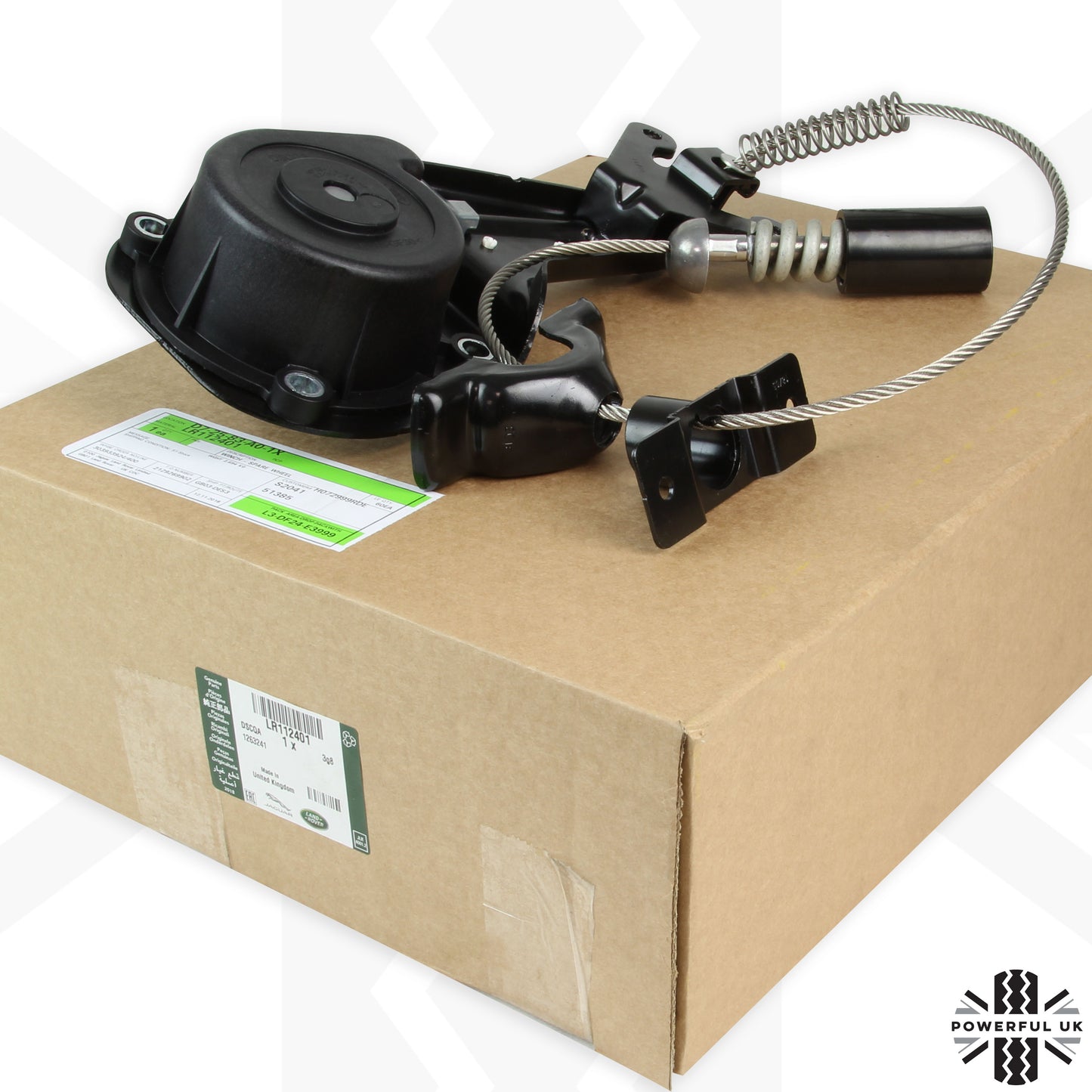 Spare Wheel Winch - Updated Design with Anti-Theft for Land Rover Discovery 5