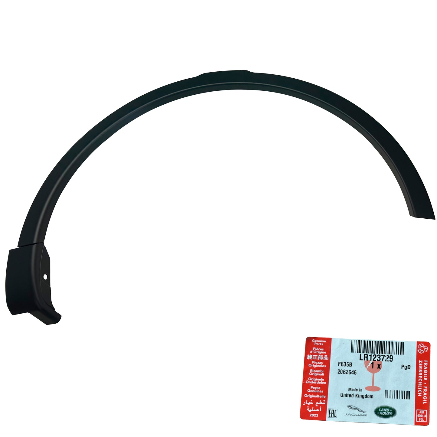 Genuine Front Wheel Arch Trim (NO PDC hole) for Land Rover Discovery Sport (2014-19) - RIGHT