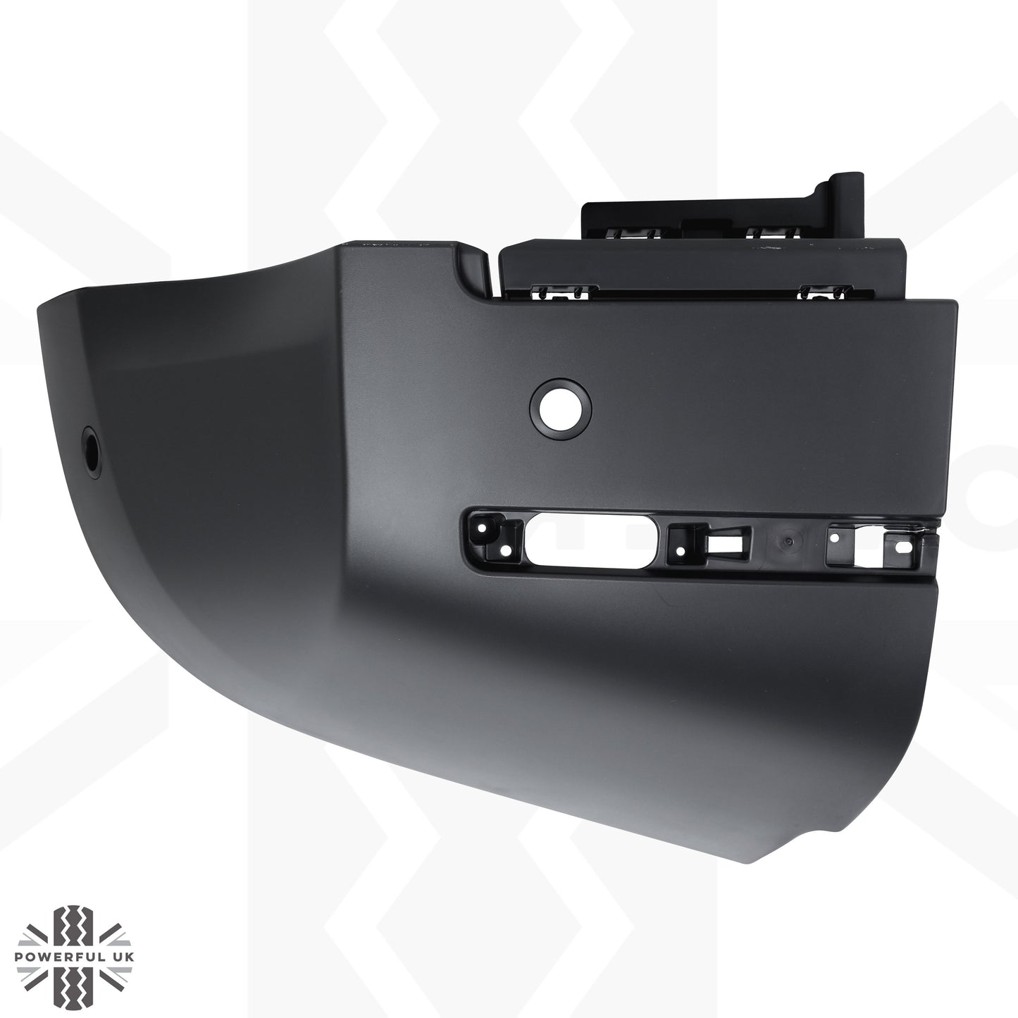 Rear Bumper Corner 'Genuine' for Land Rover Defender L663 in Textured Plastic - LEFT