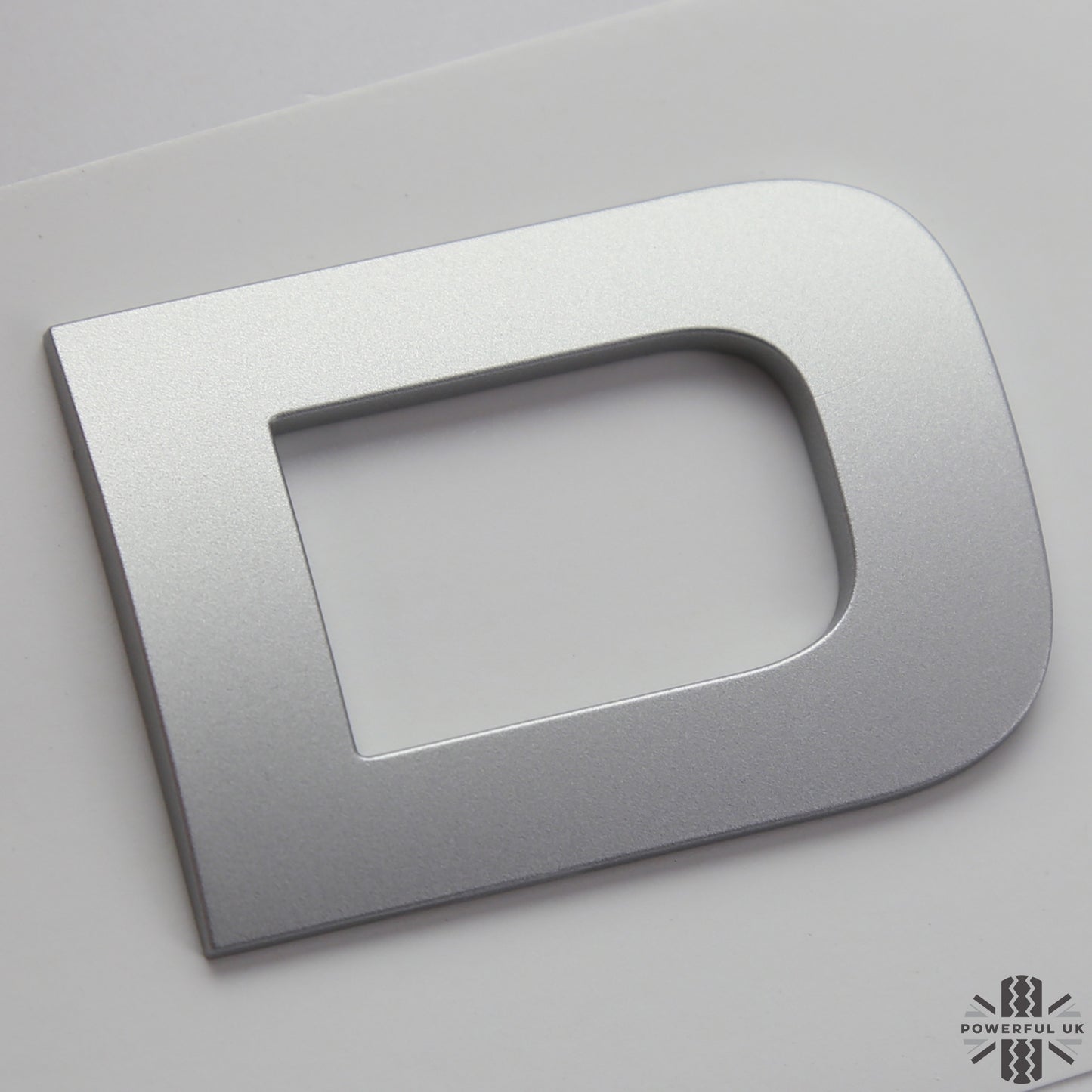 Bonnet Lettering - Satin Silver - for Land Rover Defender L663