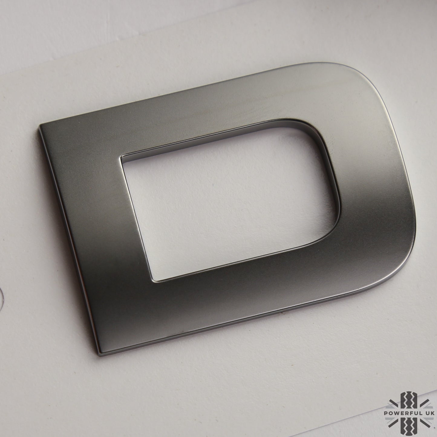 Bonnet Lettering - Starlight Satin Chrome - for Land Rover Defender L663