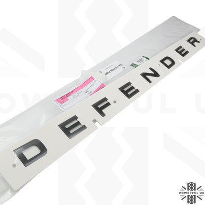 Bonnet Lettering - Shadow Atlas - for Land Rover Defender L663
