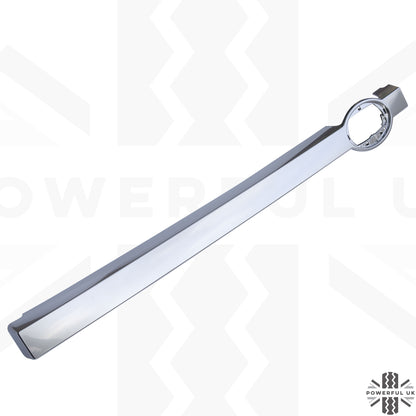 Front Grille Bar in Noble Chrome (Genuine) for Land Rover Defender L663